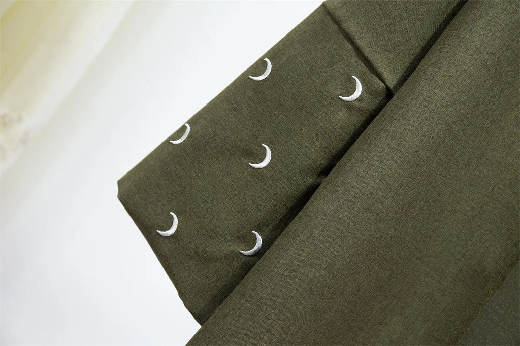 Elegant Moon Embroidery Abaya Cape with Beautiful Colors