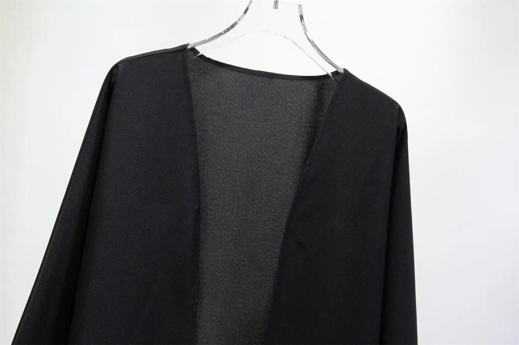 Elegant Moon Embroidery Abaya Cape with Beautiful Colors