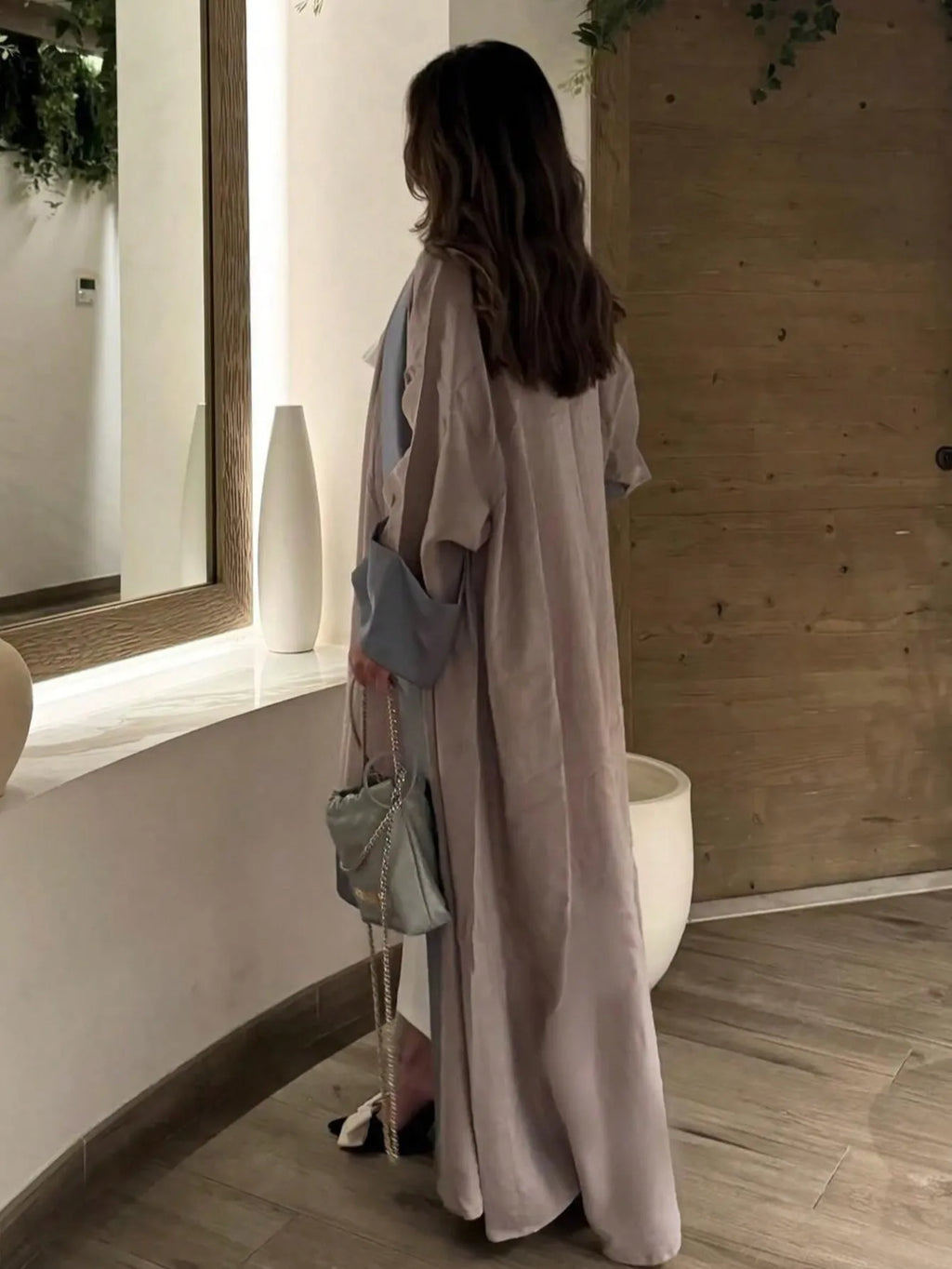 Loose Abaya with Full Sleeves