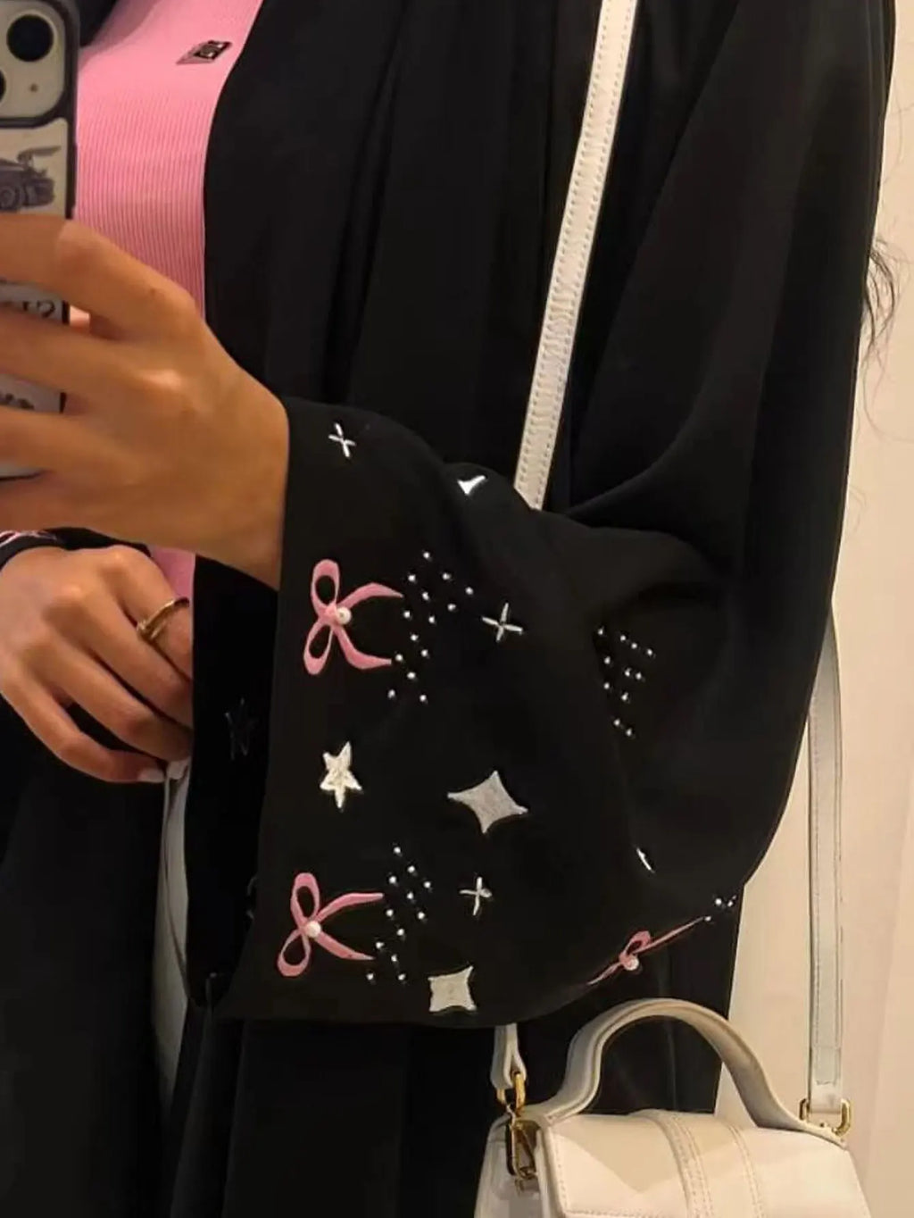 Embroidered Abaya Dress - Moroccan Jalabiya