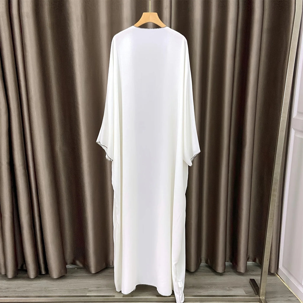 Solid Bisha Abaya - Soft Colors