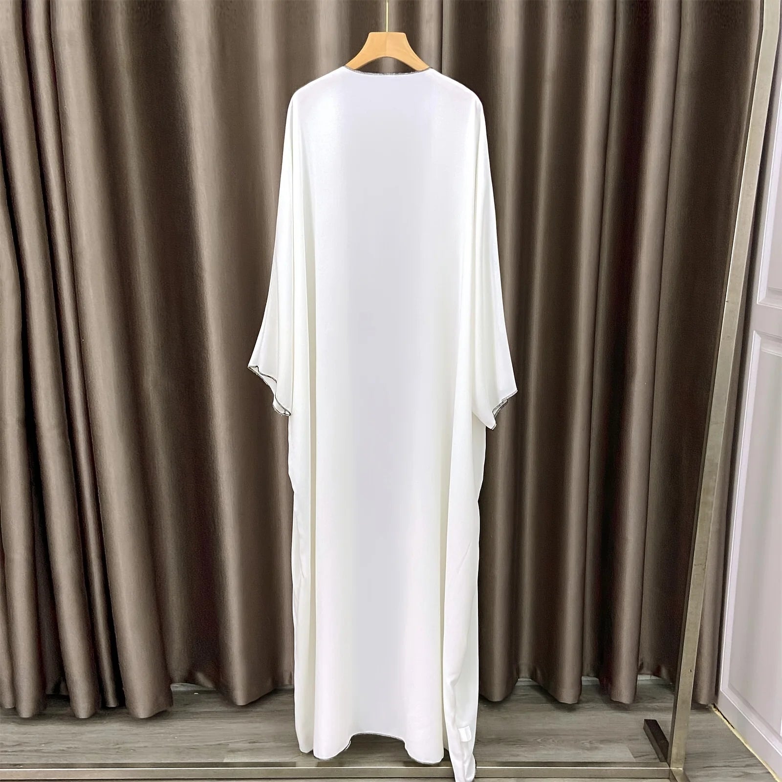 Solid Bisha Abaya - Soft Colors