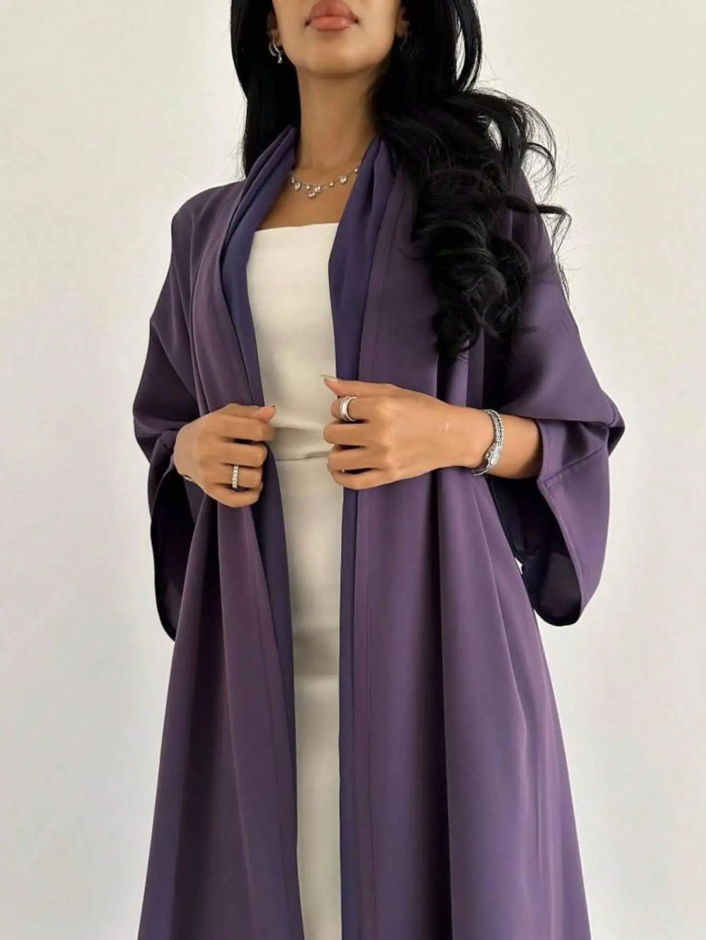 Reversible Loose Abaya - Full Sleeve Two-Sided Kaftan