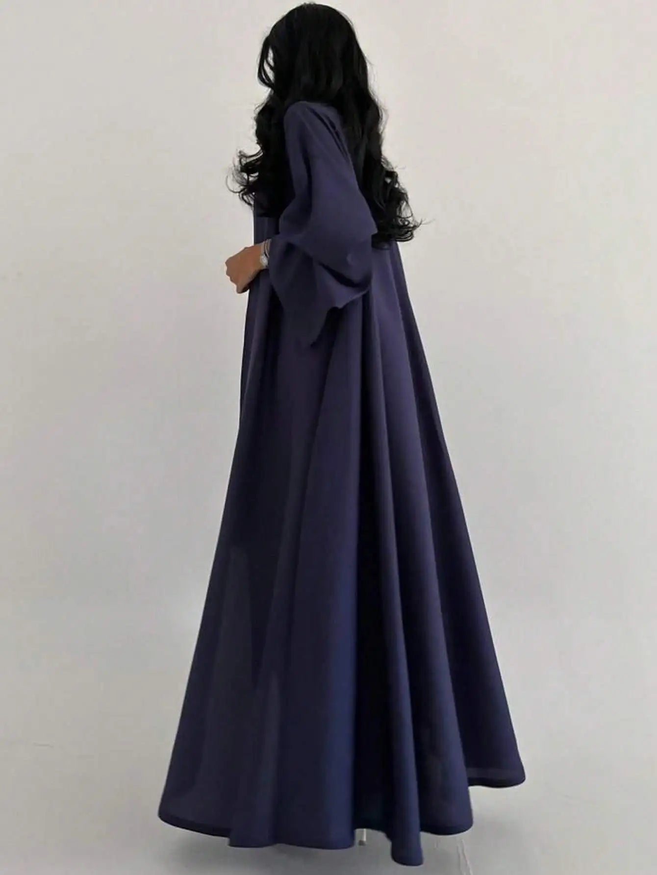 Reversible Loose Abaya - Full Sleeve Two-Sided Kaftan