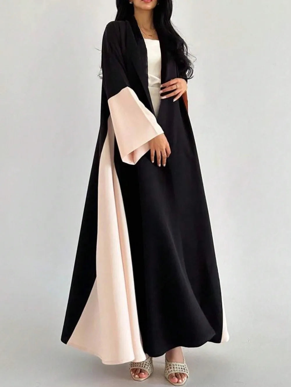 Casual Kaftan Abaya with Full Sleeves