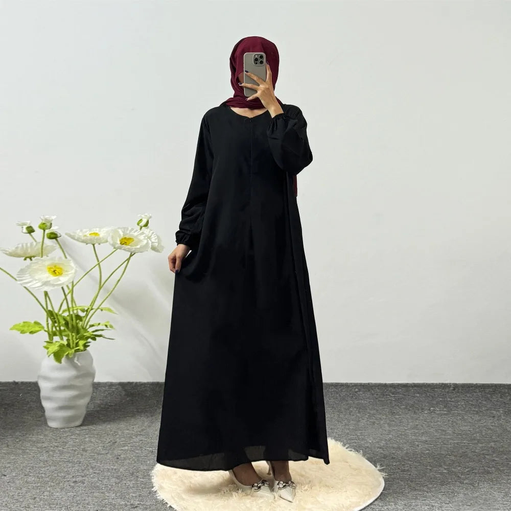 Elegant Colored Abayas - Full Sleeve