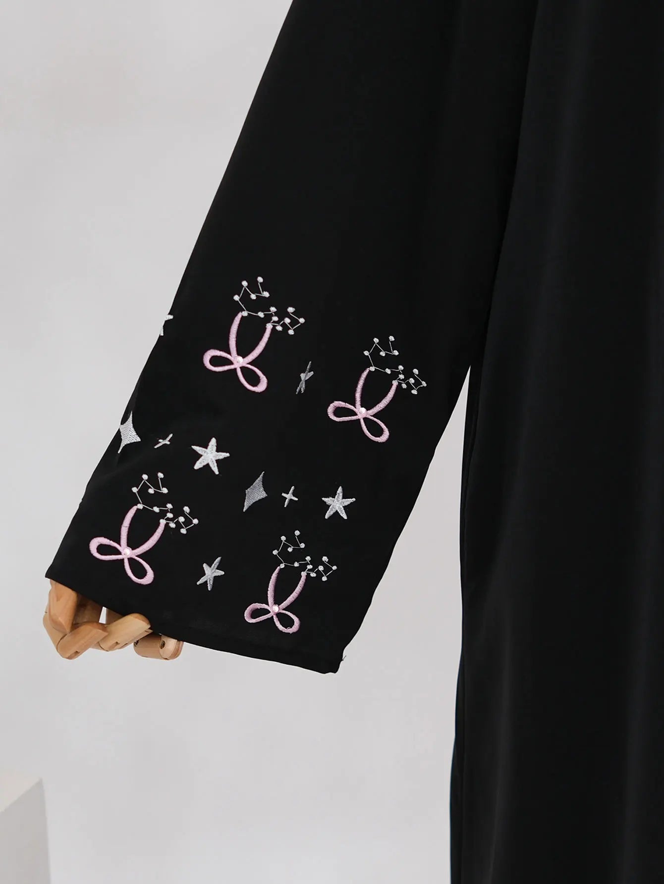 Embroidered Abaya Dress - Moroccan Jalabiya