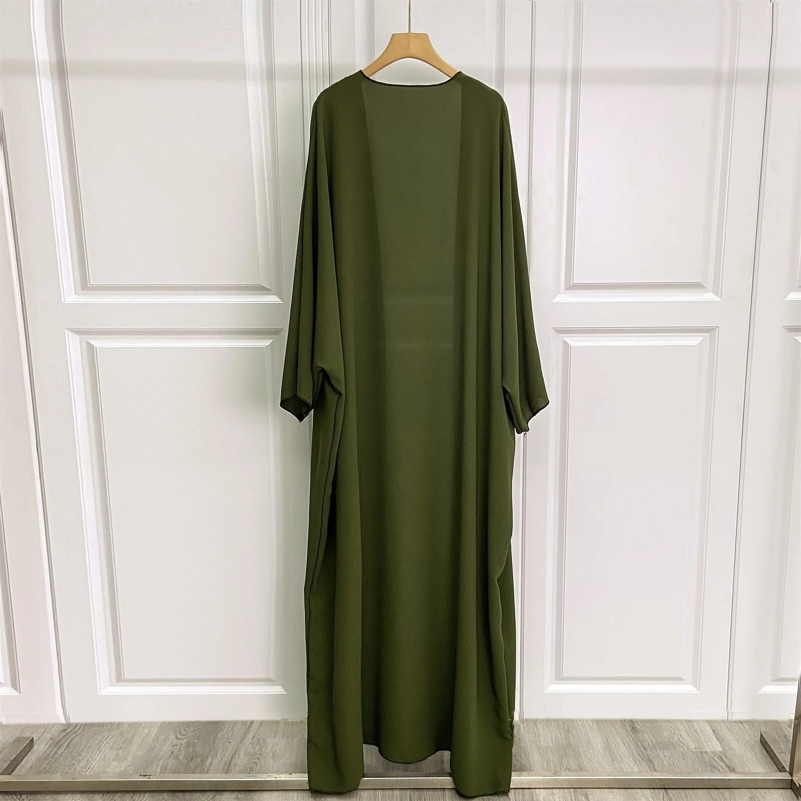 Solid Bisha Abaya - Soft Colors
