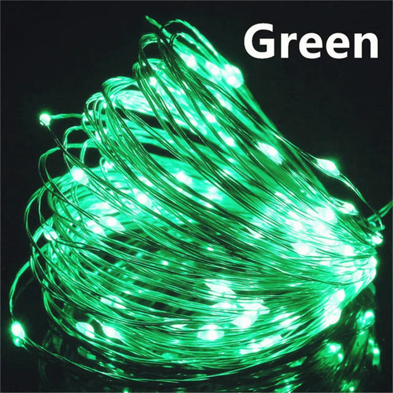 USB Led Fairy Lights Copper Wire String LED
